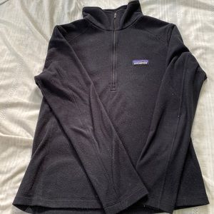 Black half zip Patagonia